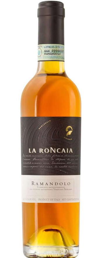 Вино солодке біле Вино Vinicolo Fantinel La Roncaia Ramandolo біле солодке 0,375 л