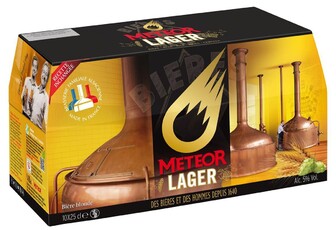 Пиво Meteor Lager Pack 0,25 л