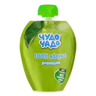 Пюре Чудо-Чадо Premium з яблук 90г