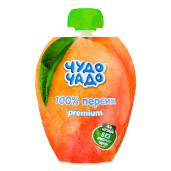 Пюре Чудо-Чадо Premium з персиків 90г