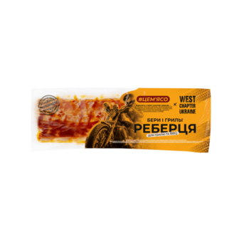 Реберця для грилю та BBQ #ЦЕМ’ЯСО охолоджені 100г
