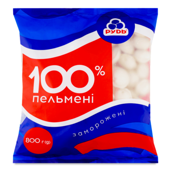Пельмені «Рудь» 100% 800г