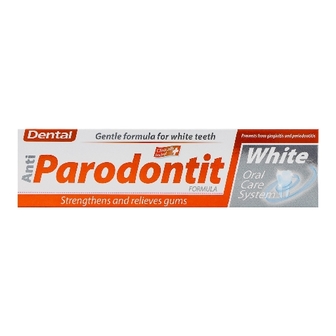 ДЕНТАЛ Паста зубна Antiparodontit White 100мл