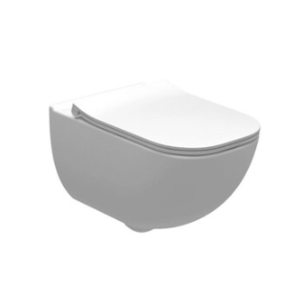 Унітаз підвісний Alegra Rimless з кришкою soft-clo...