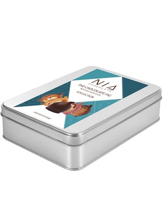 Інжир у шоколадному кувертюрі з начинкою асорті, Nia Chocolate, 252г