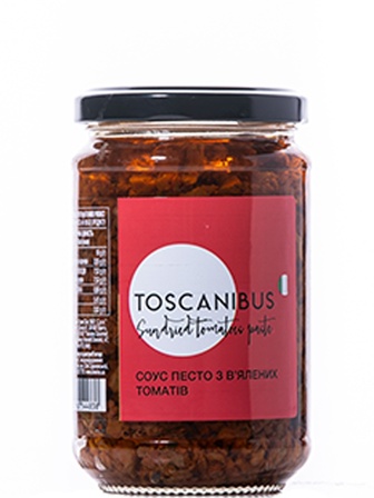 Соус "Песто" з в'ялених томатів, Toscanibus, 280г