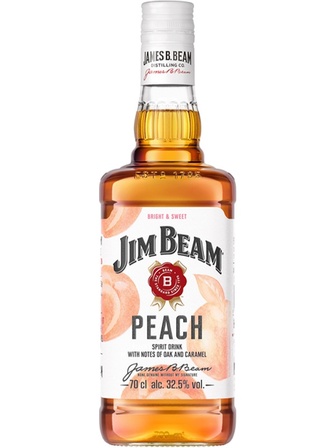 Лікер на основі бурбону Джим Бім, Піч / Jim Beam, Peach, 32.5%, 0.7л