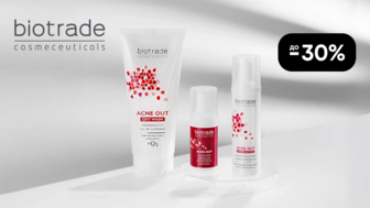 До  -30% на лінійки: ACNE OUT та SPF-засоби від бренду BIOTRADE