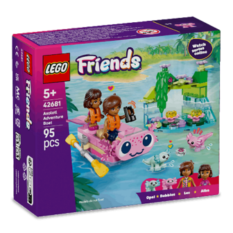 Конструктор LEGO Friends Пригодницький човен «Аксолотль» 42681 шт