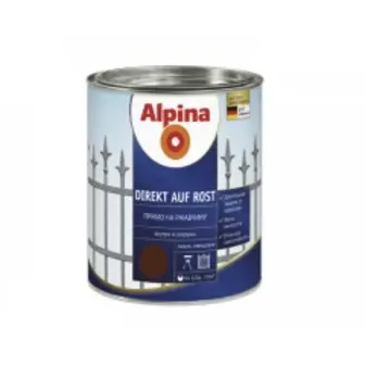 ALPINA NEW Емаль п/іржі шок-кор. EXL AP Direkt A Rost RAL8017 750мл