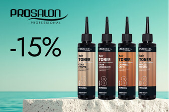 Відтінкові тонери для волосся від PROSALON зі Знижкою 15%