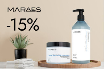Знижка 15% на набір Maraes Volume Care шампунь 500 мл + кондиціонер 500 мл