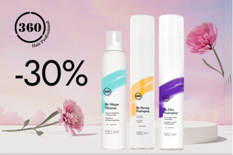 Знижка 30% на будь-який засіб зі стайлінгу ТМ 360