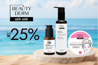 Продукція BEAUTYDERM зі Знижкою до 25%