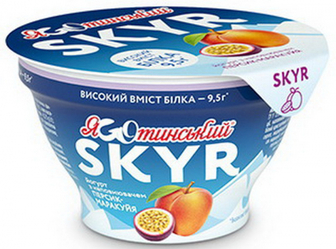 Йогурт Яготинський Skyr персик-маракуйя 1,8% 140г