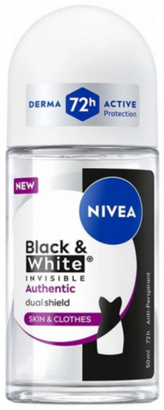 Антиперспірант NIVEA Чорне та Біле автентичний 50мл