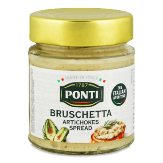 Крем-брускетта Ponti з артишоків 135г