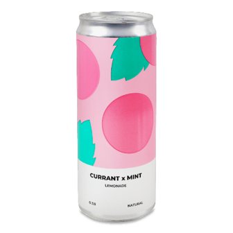 Напій Underwood Brewery Currant-Mint Lemonade з/б 0,33л
