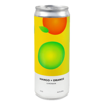 Напій Underwood Brewery Mango-Orange Lemonade з/б 0,33л