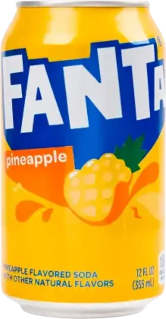 Напій Fanta Ананас безалкогольний газований 355 мл