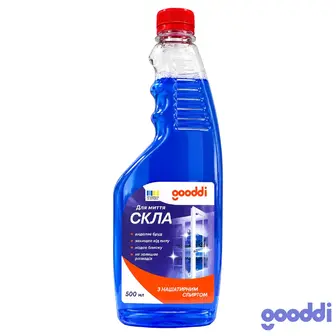 Засіб для очищення скла Gooddi 500 мл запаска