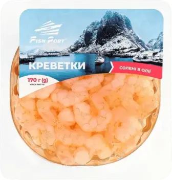 Креветки Fish Port в олії 170 г