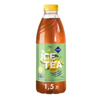 Напій «Премія»® Ice Tea чорний чай смак лимона-лайма
