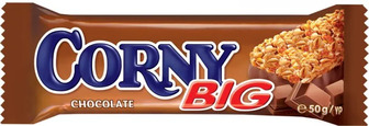 Злаковий батончик Corny Big з молочним шоколадом, 50 г