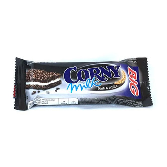 Батончик злаковий Corny з какао та молочно-кремовою начинкою 40 г (4011800587116)