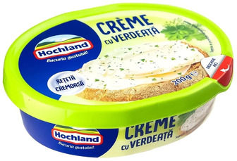 Крем-сир Hochland вершковий з цибулею 60% 200 г (5902899121611)