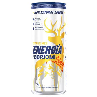 Напій тонізувальний Borjomi Energia Citrus Mix зі смаком цитрусових 240 мл (4860019003685)