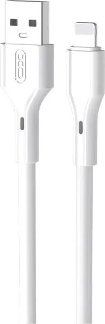 Кабель XO CB-23UL, USB Type-A to Lightning, 2.4 А, білий, 1 м (731022102327)
