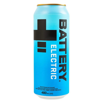 Напій енергетичний Battery Electric Синя малина 0.48 л (4820250945014)