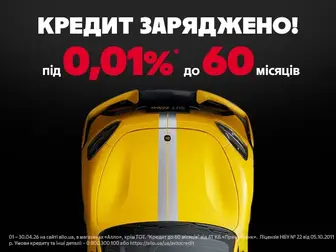 Кредитування електромобілів від АТ КБ «ПриватБанк до 60 місяців»
