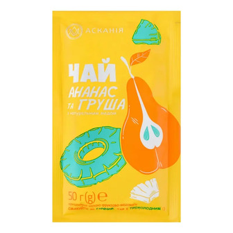 Чай Ascania Ананас та груша 50 г