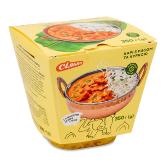 Карі з рисом та куркою (350г)