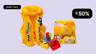 BABY DAY! До -50% на іграшки для пляжного відпочинку