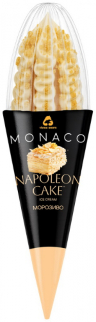Морозиво Три ведмеді Monaco Napoleon Cake 100г