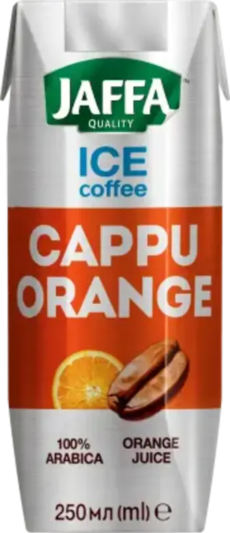 Напій кавовий Jaffa Ice Coffee Cappuorange з апельсиновим соком 250 г