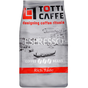 Кава в зернах Totti Caffe Espresso натуральна смажена 1 кг