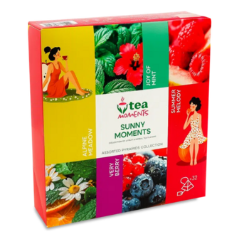 Чай Tea Moments Sunny moments асорті 4 види (32*1,7г)