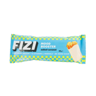 Батончик Fizi Salted Caramel у білій глазурі 45г