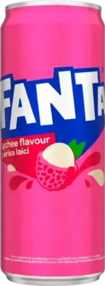 Напій Fanta Лічі безалкогольний газований 320 мл
