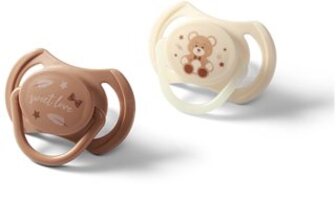 Take Care Symmetrical Silicone Soothers