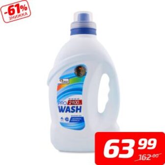 Гель для прання універсальний, ТМ «Pro Wash», 2100 г