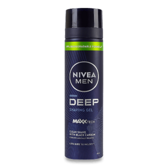 Гель для гоління Nivea Men Deep 200мл