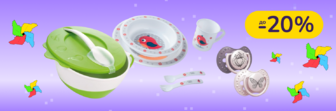 До -20% на пустушки і товари для годування LOVI, Canpol babies