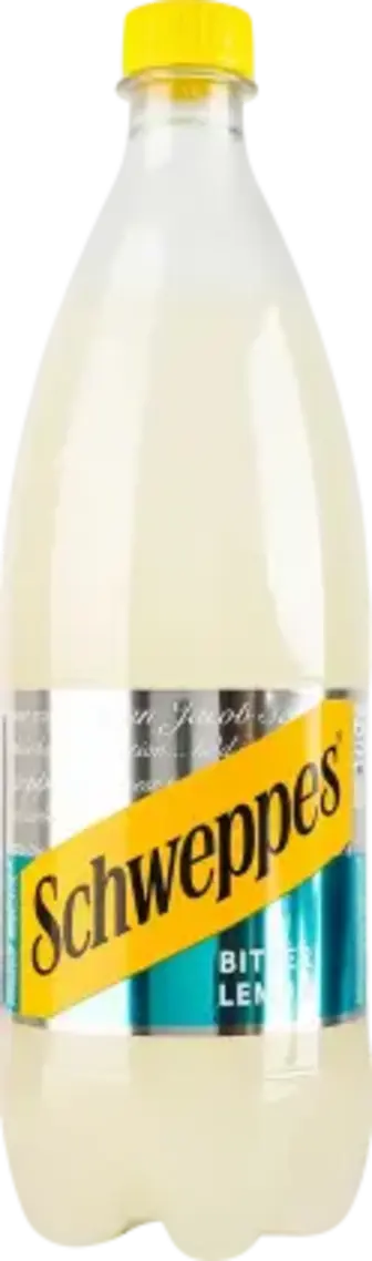 Напій Schweppes Bitter Lemon сильногазований соковмісний 1 л