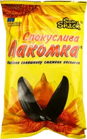 Насіння смажене Sun Snack Спокуслива Лакомка 200 г