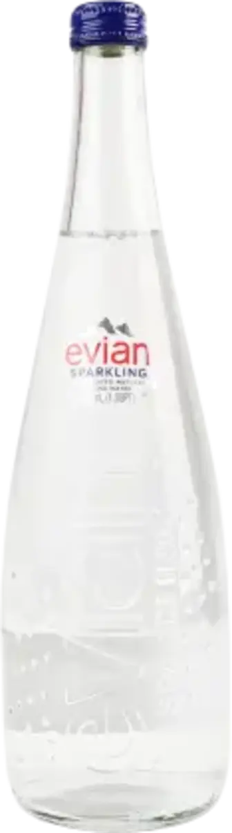 Мінеральна вода Evian газована 750 мл